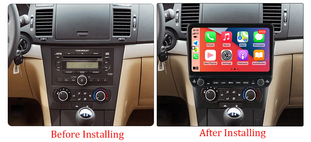 Navigatie dedicata Epica 2006-2012 cu butoane rotative model 2024, 9 Inch, 2GB RAM 32GB ROM, Quadcore, Android 13, WiFi, Bluetooth, Magazin Play [5]