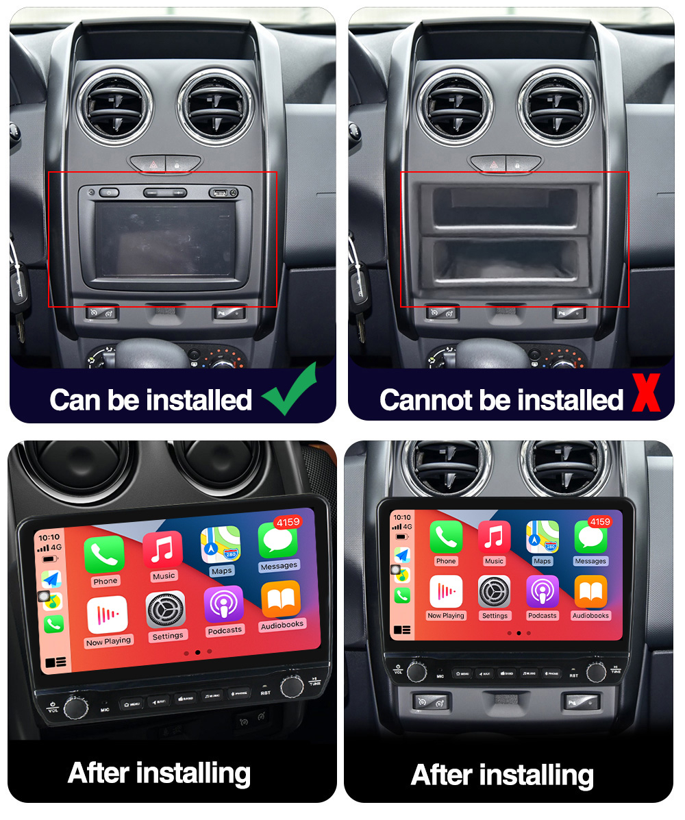 Navigatie dedicata Renault Duster 2015-2018 cu butoane rotative model 2024, 9 Inch, 2GB RAM 32GB ROM, Quadcore, Android 13, WiFi, Bluetooth, Magazin Play [5]