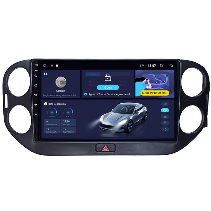 (Resigilata) Navigatie dedicata Volkswagen Tiguan 2010-2017, 2GB RAM 32GB ROM, Quad Core, Display 9" IPS Full HD, Carplay, Android 14, Bluetooth, Magazin Play, Suport camere AHD [5]