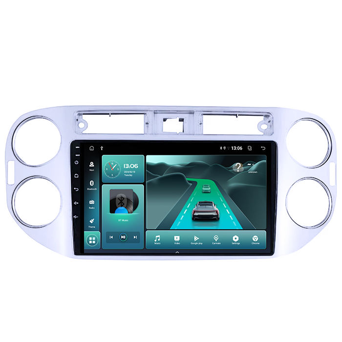 Navigatie dedicata Volkswagen Tiguan 2007-2012, 4GB RAM 32GB ROM, Octacore, Android 14, Display QLED 9", DSP, Carplay&Android Auto, SIM 4G, Bluetooth, Ventilator Activ [5]