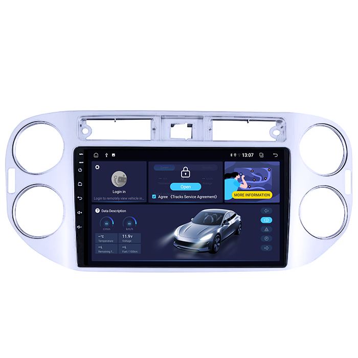 Navigatie dedicata Volkswagen Tiguan 2007-2012, 4GB RAM 32GB ROM, Octacore, Android 14, Display QLED 9", DSP, Carplay&Android Auto, SIM 4G, Bluetooth, Ventilator Activ [6]