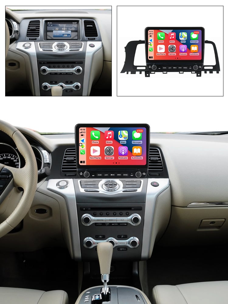 Navigatie dedicata Murano Z51 2008-2014 cu butoane rotative model 2024, 9 Inch, 2GB RAM 32GB ROM, Quadcore, Android 13, WiFi, Bluetooth, Magazin Play [4]