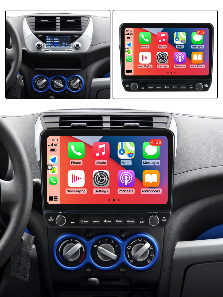 Navigatie dedicata Alto 2009-2016 cu butoane rotative model 2024, 9 Inch, 2GB RAM 32GB ROM, Quadcore, Android 13, WiFi, Bluetooth, Magazin Play [4]