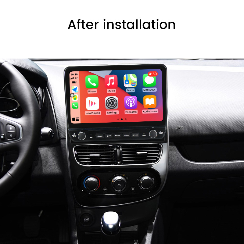 Navigatie dedicata Renault Clio 4 BH98 KH98 2012-2018 cu butoane rotative model 2024, 10 Inch, 2GB RAM 32GB ROM, Quadcore, Android 13, WiFi, Bluetooth, Magazin Play [3]
