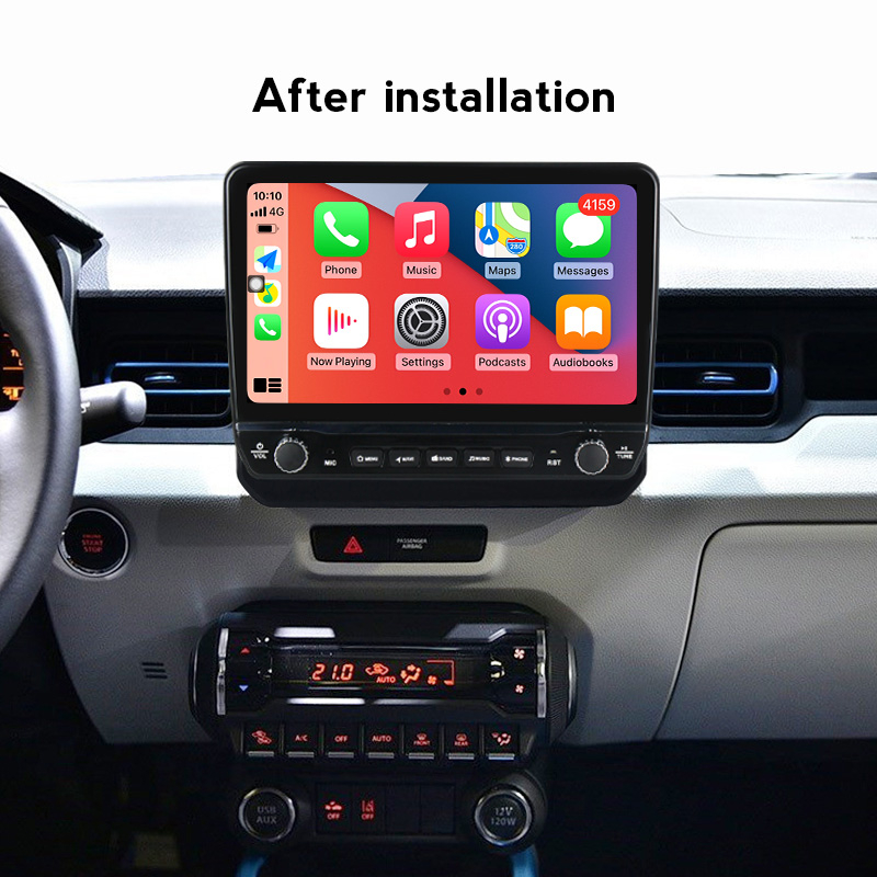 Navigatie dedicata Ignis 2016-2020 cu butoane rotative model 2024, 9 Inch, 2GB RAM 32GB ROM, Quadcore, Android 13, WiFi, Bluetooth, Magazin Play [3]