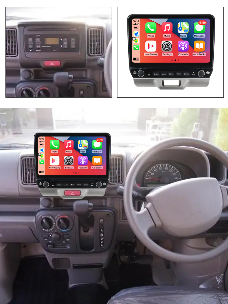 Navigatie dedicata Every 2016 cu butoane rotative model 2024, 9 Inch, 2GB RAM 32GB ROM, Quadcore, Android 13, WiFi, Bluetooth, Magazin Play [4]