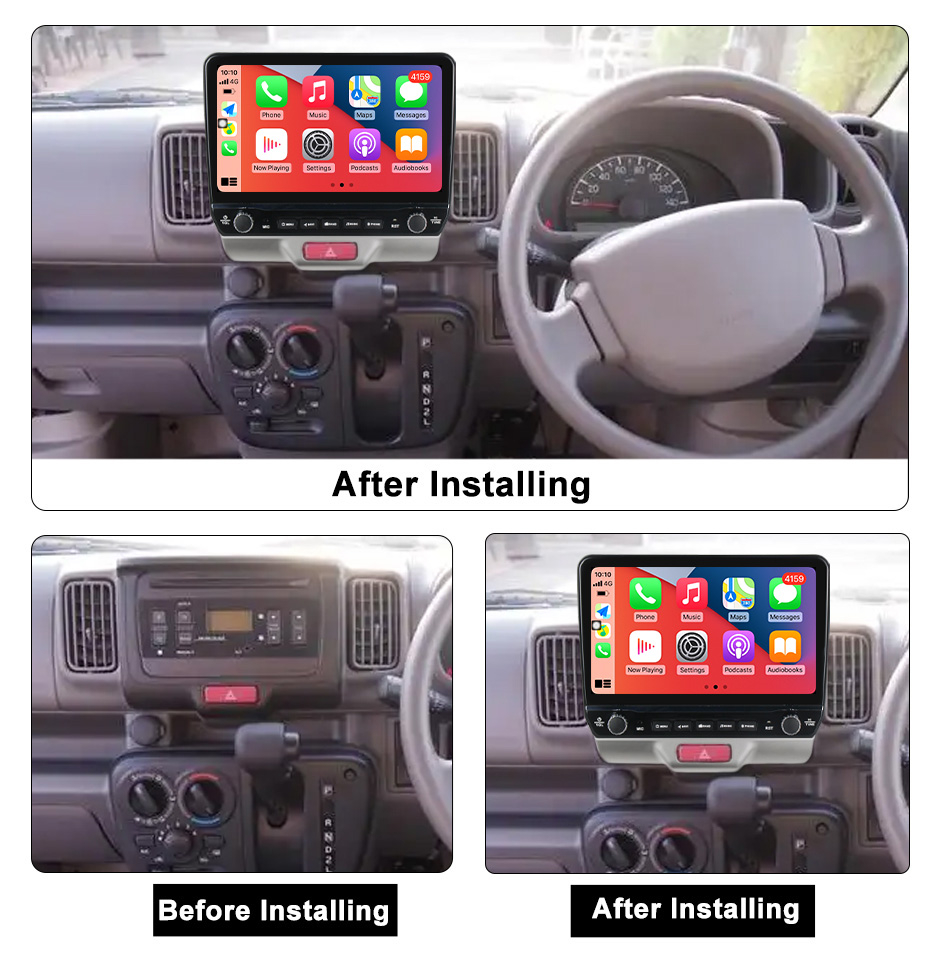 Navigatie dedicata Every 2016 cu butoane rotative model 2024, 9 Inch, 2GB RAM 32GB ROM, Quadcore, Android 13, WiFi, Bluetooth, Magazin Play [5]
