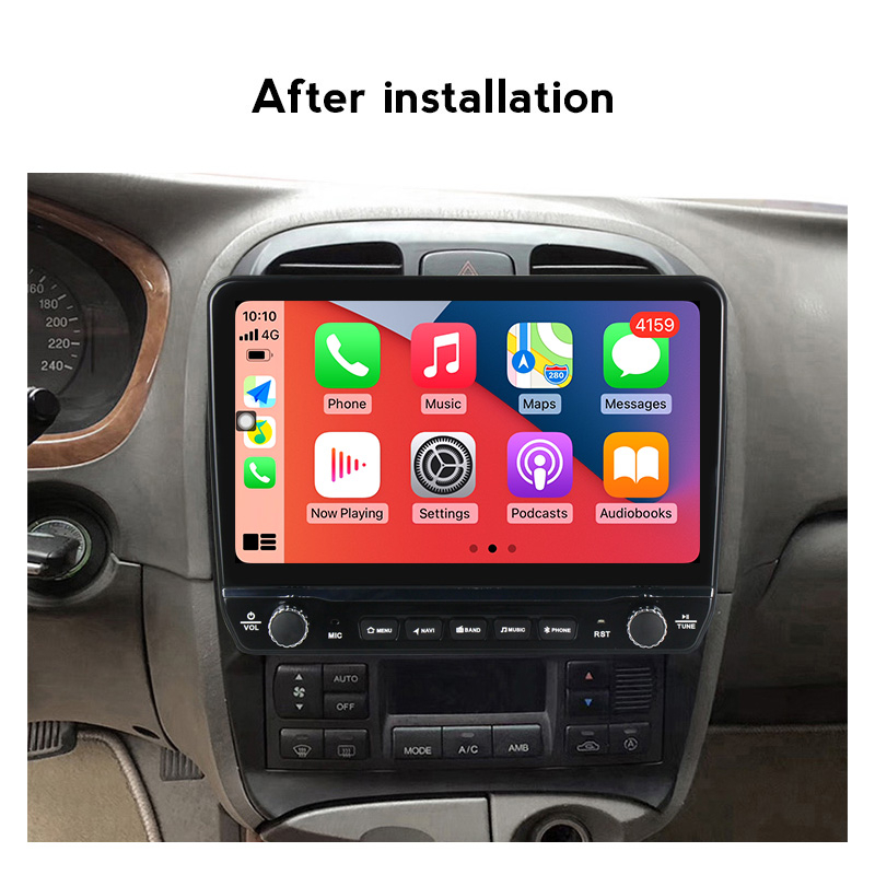 Navigatie dedicata Sonata Fe 2004-2012 cu butoane rotative model 2024, 9 Inch, 2GB RAM 32GB ROM, Quadcore, Android 13, WiFi, Bluetooth, Magazin Play [3]