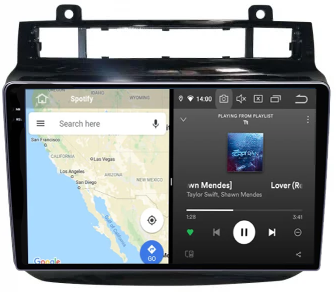 Navigatie dedicata Volkswagen Touareg 2010-2018, 12GB RAM 256GB ROM, Android 14, Rezolutie 2K, Display QLED, 9", DSP, Carplay, Android Auto, Internet, Youtube, Waze, Wi Fi, USB [3]
