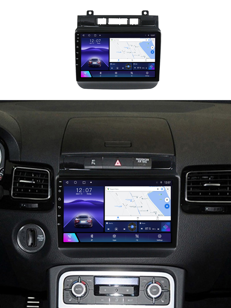 (Resigilata) Navigatie dedicata Volkswagen Touareg 2012-2015, 2GB RAM 32GB ROM, Quad Core, Display 9" IPS Full HD, Carplay, Android 14, Bluetooth, Magazin Play, Suport camere AHD [2]