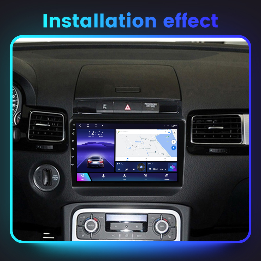 (Resigilata) Navigatie dedicata Volkswagen Touareg 2012-2015, 2GB RAM 32GB ROM, Quad Core, Display 9" IPS Full HD, Carplay, Android 14, Bluetooth, Magazin Play, Suport camere AHD [4]