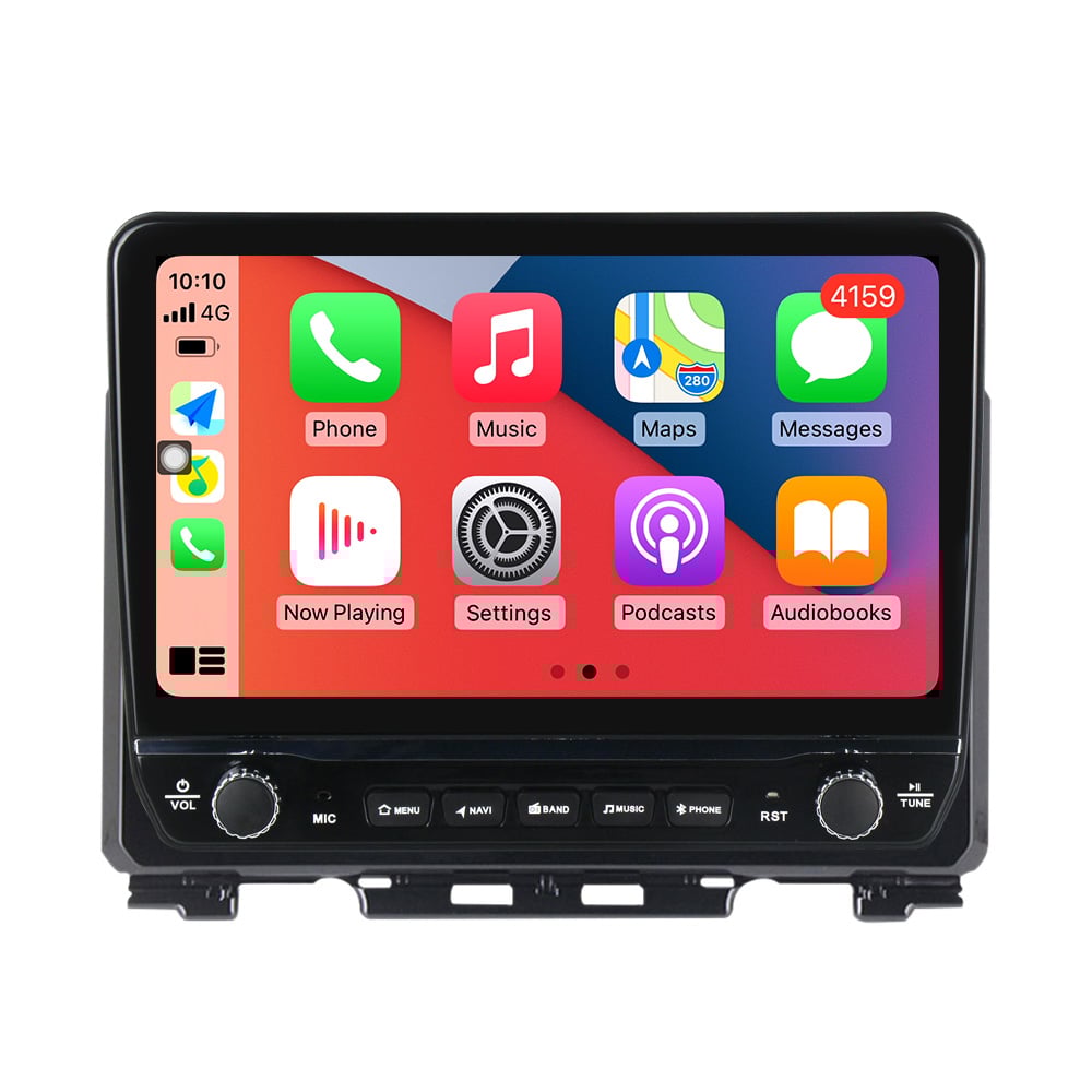 Navigatie dedicata Jimny 2018-2020 cu butoane rotative model 2024, 4 GB RAM 64 ROM, Quadcore, Android 13, Display QLED, 9", DSP, Carplay, Android Auto, Internet, Youtube , Waze , WI-FI [1]