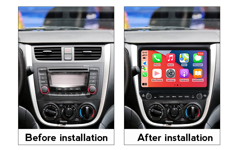 Navigatie dedicata Celerio 2015-2018 cu butoane rotative model 2024, 9 Inch, 2GB RAM 32GB ROM, Quadcore, Android 13, WiFi, Bluetooth, Magazin Play [6]