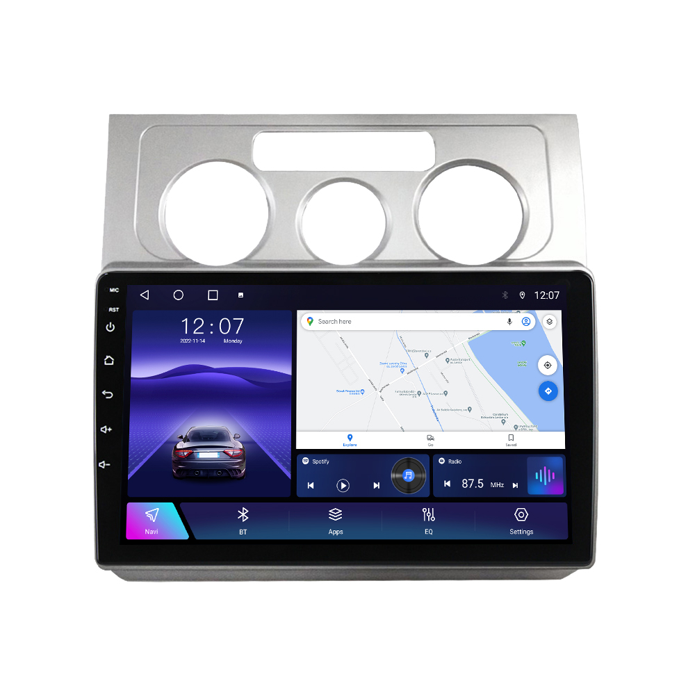 Navigatie dedicata Volkswagen Touran 2003-2015, 4GB RAM 64GB ROM, Octacore, Android 14, Display QLED 10", DSP, Carplay, Android Auto, Internet, Youtube, Waze, WIFI, Bluetooth [3]