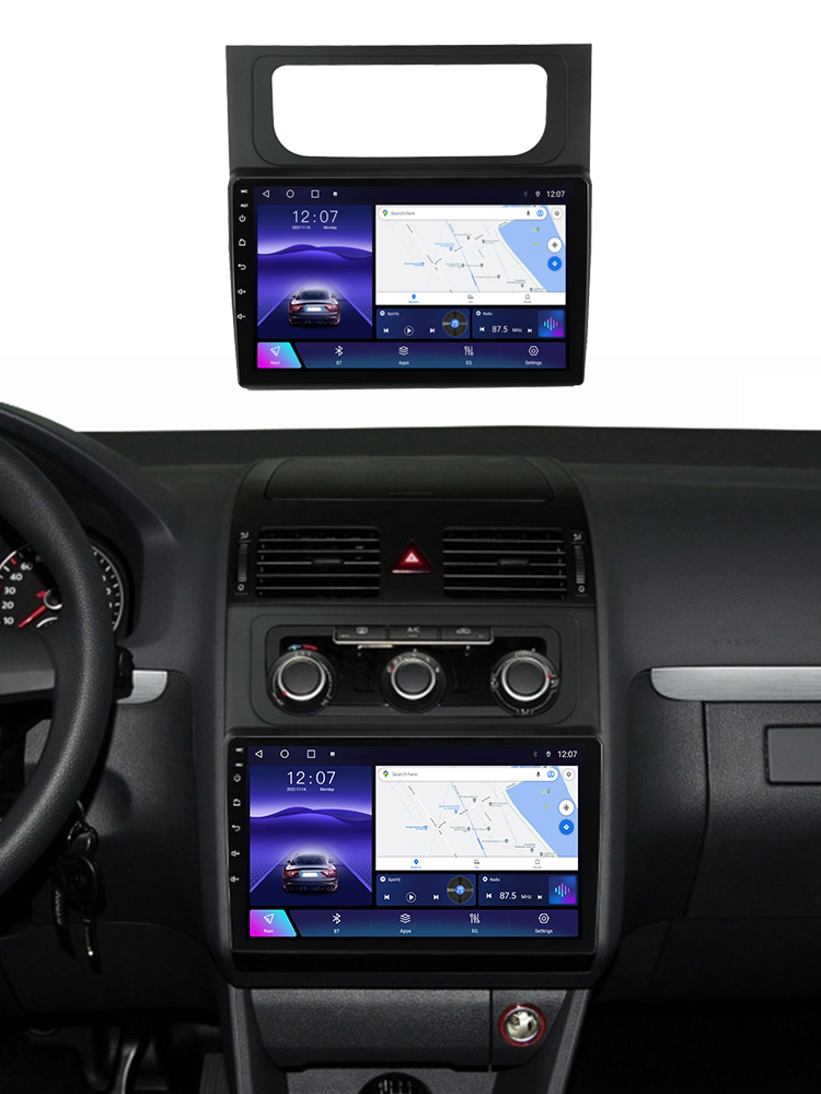 Navigatie dedicata Volkswagen Touran 2011-2015, 4 GB RAM 32 ROM, Android 14, Display QLED, 10", DSP, Carplay, Android Auto, Internet, Youtube, Waze, WI-FI, USB, Bluetooth [6]