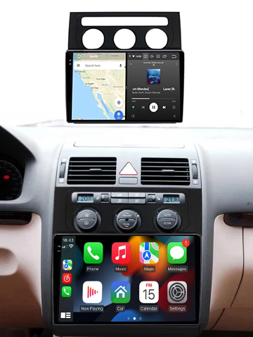 Navigatie dedicata Volkswagen Touran2003-2015, 12GB RAM 256GB ROM, Android 13, Rezolutie 2K, Display QLED, 10.1", DSP, Carplay, Android Auto, Internet, Youtube, Waze, Wi Fi, USB [4]