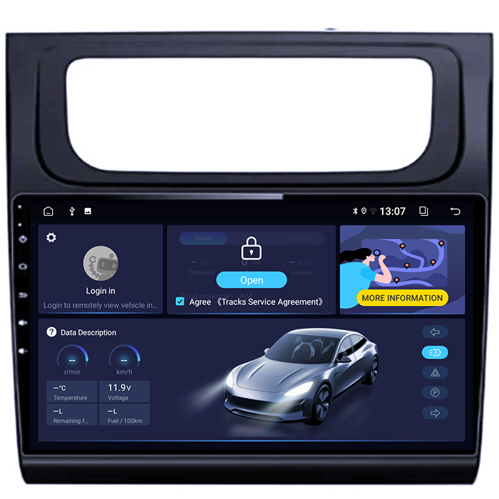 (Resigilata) Navigatie dedicata Volkswagen Touran 2014, 2GB RAM 32GB ROM, Quad Core, Display 10.1" IPS Full HD, Carplay, Android 14, Bluetooth, Magazin Play, Suport camere AHD [6]