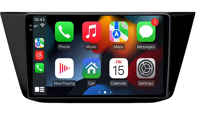 Navigatie dedicata Volkswagen Touran 2015+, 12GB RAM 256GB ROM, Android 13, Rezolutie 2K, Display QLED, 10.1", DSP, Carplay, Android Auto, Internet, Youtube, Waze, Wi Fi, USB [2]