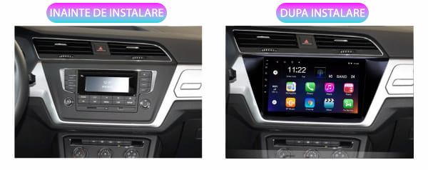 (Resigilata) Navigatie dedicata Volkswagen Touran 2015+, 2GB RAM 32GB ROM, Quad Core, Display 10.1" IPS Full HD, Carplay, Android 14, Bluetooth, Magazin Play, Suport camere AHD [2]