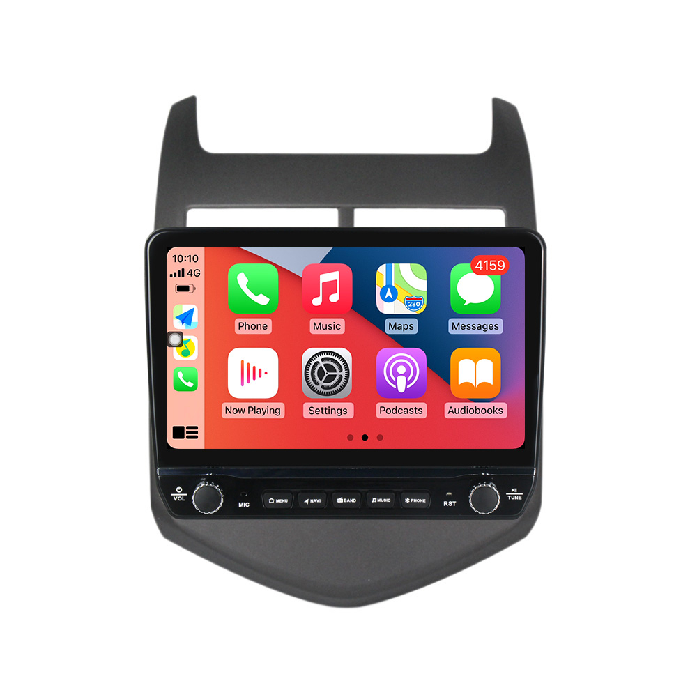 Navigatie dedicata Aveo 2011-2015 cu butoane rotative model 2024, 9 Inch, 2GB RAM 32GB ROM, Quadcore, Android 13, WiFi, Bluetooth, Magazin Play [2]