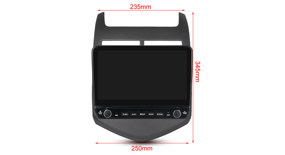 Navigatie dedicata Aveo 2011-2015 cu butoane rotative model 2024, 9 Inch, 2GB RAM 32GB ROM, Quadcore, Android 13, WiFi, Bluetooth, Magazin Play [6]