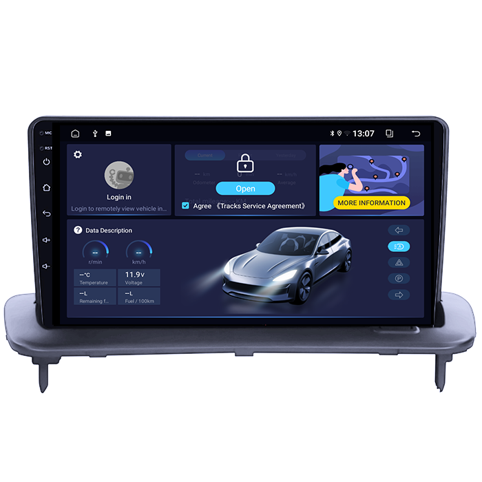 (Resigilata) Navigatie dedicata Volvo S40 C30 C70 2004-2013, 2GB RAM 32GB ROM, Quad Core, Display 9" IPS Full HD, Carplay, Android 13, Bluetooth, Magazin Play, Suport camere AHD [8]