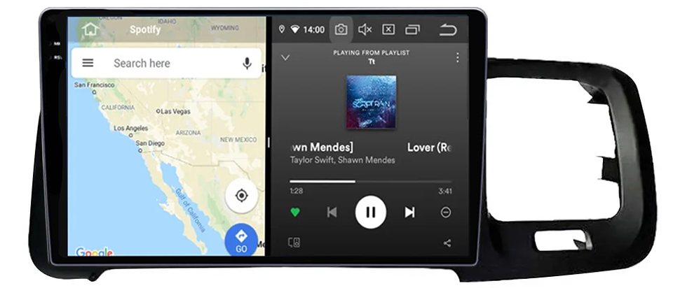 Navigatie dedicata Volvo S60 V60 2011-2020, 12GB RAM 256GB ROM, Android 13, Rezolutie 2K, Display QLED, 9", DSP, Carplay, Android Auto, Internet, Youtube, Waze, Wi Fi, USB [3]