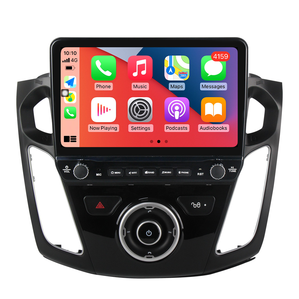 Navigatie dedicata Focus 2012-2018 cu butoane rotative model 2024, 4 GB RAM 64 ROM, Quadcore, Android 13, Display QLED, 9", DSP, Carplay, Android Auto, Internet, Youtube , Waze , WI-FI [1]