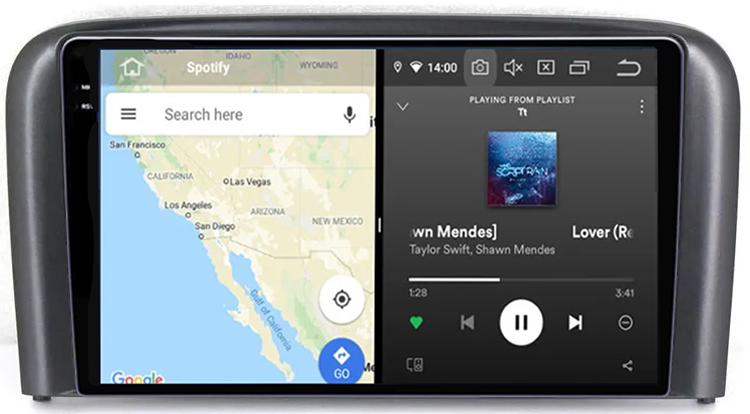 Navigatie dedicata Volvo S80 1998-2006, 4GB RAM 64GB ROM, Octacore, Android 13, Display QLED 9", DSP, Carplay, Android Auto, Internet, Youtube, Waze, WIFI, Bluetooth [8]
