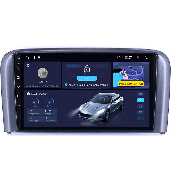(Resigilata) Navigatie dedicata Volvo S80, 2GB RAM 32GB ROM, Quad Core, Display 9" IPS Full HD, Carplay, Android 13, Bluetooth, Magazin Play, Suport camere AHD [10]