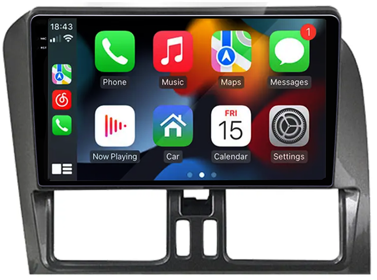 Navigatie dedicata Volvo XC60 2008-2014, 12GB RAM 256GB ROM, Android 13, Rezolutie 2K, Display QLED, 9", DSP, Carplay, Android Auto, Internet, Youtube, Waze, Wi Fi, USB [4]