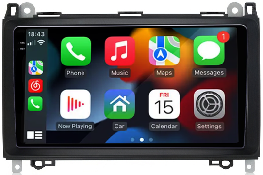 Navigatie dedicata VW Crafter 2006+, 12GB RAM 256GB ROM, Android 14, Rezolutie 2K, Display QLED, 9", DSP, Carplay, Android Auto, Internet, Youtube, Waze, Wi Fi, USB [2]