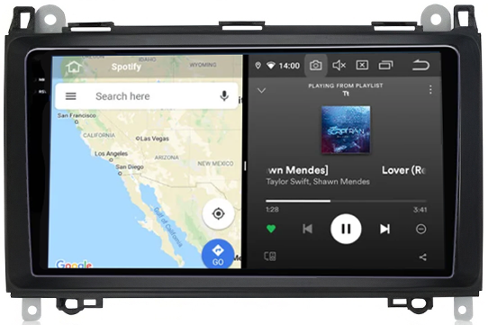 Navigatie dedicata VW Crafter 2006+, 12GB RAM 256GB ROM, Android 14, Rezolutie 2K, Display QLED, 9", DSP, Carplay, Android Auto, Internet, Youtube, Waze, Wi Fi, USB [4]