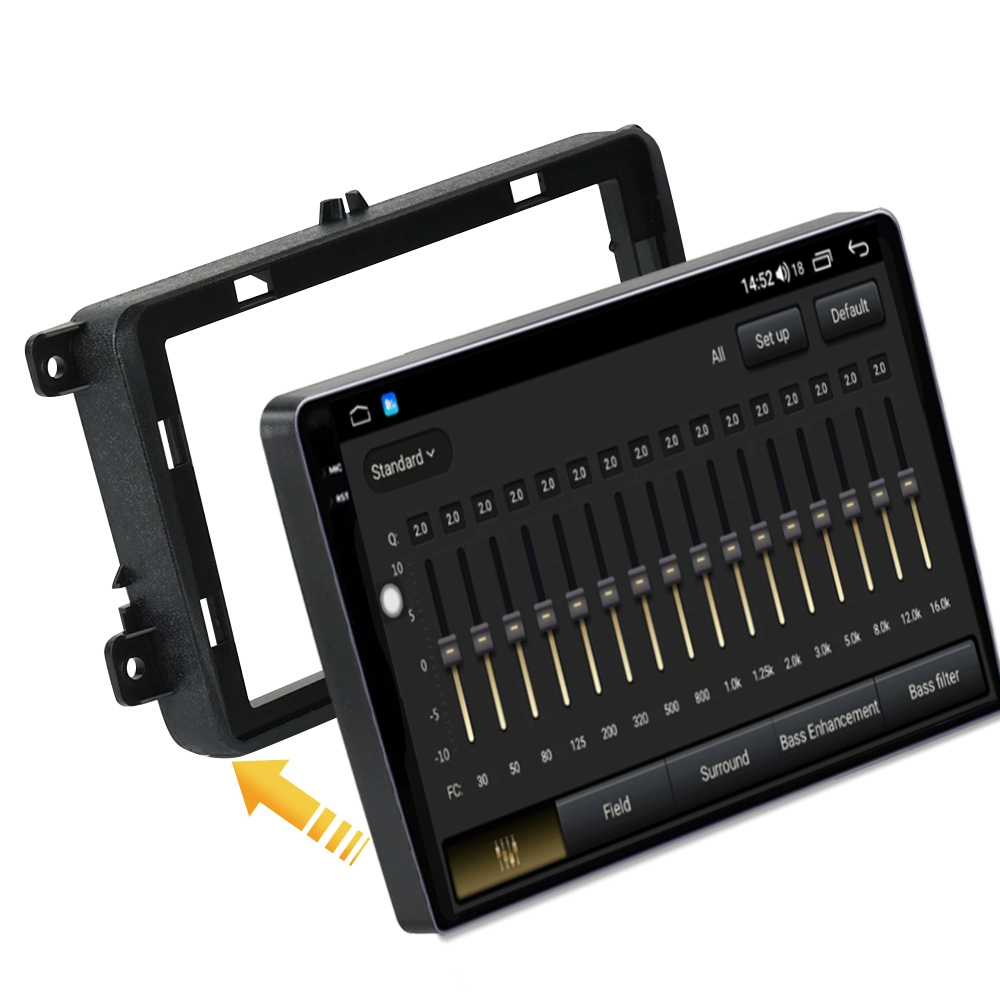Navigatie dedicata VW Golf 5 2004-2010, 12GB RAM 256GB ROM, Android 14, Rezolutie 2K, Display QLED, 9", DSP, Carplay, Android Auto, Internet, Youtube, Waze, Wi Fi, USB [3]