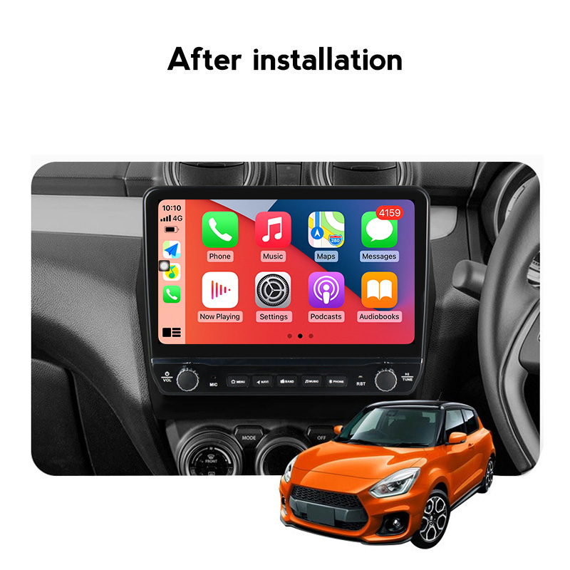 Navigatie dedicata Swift 2016-2020 cu butoane rotative model 2024, 9 Inch, 2GB RAM 32GB ROM, Quadcore, Android 13, WiFi, Bluetooth, Magazin Play [3]