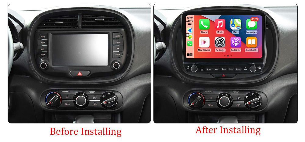Navigatie dedicata Soul 2019-2020 cu butoane rotative model 2024, 9 Inch, 2GB RAM 32GB ROM, Quadcore, Android 13, WiFi, Bluetooth, Magazin Play [5]
