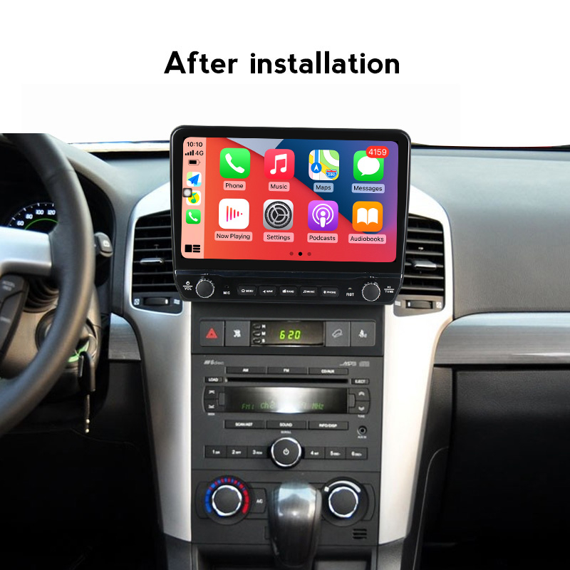 Navigatie dedicata Captiva 2008-2012 cu butoane rotative model 2024, 9 Inch, 2GB RAM 32GB ROM, Quadcore, Android 13, WiFi, Bluetooth, Magazin Play [3]