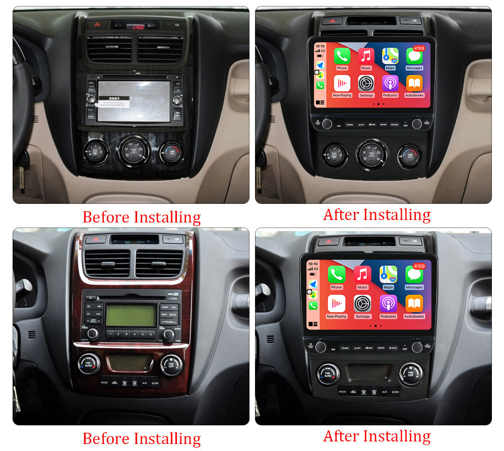 Navigatie dedicata Sportage 2007-2012 cu butoane rotative model 2024, 9 Inch, 2GB RAM 32GB ROM, Quadcore, Android 13, WiFi, Bluetooth, Magazin Play [8]