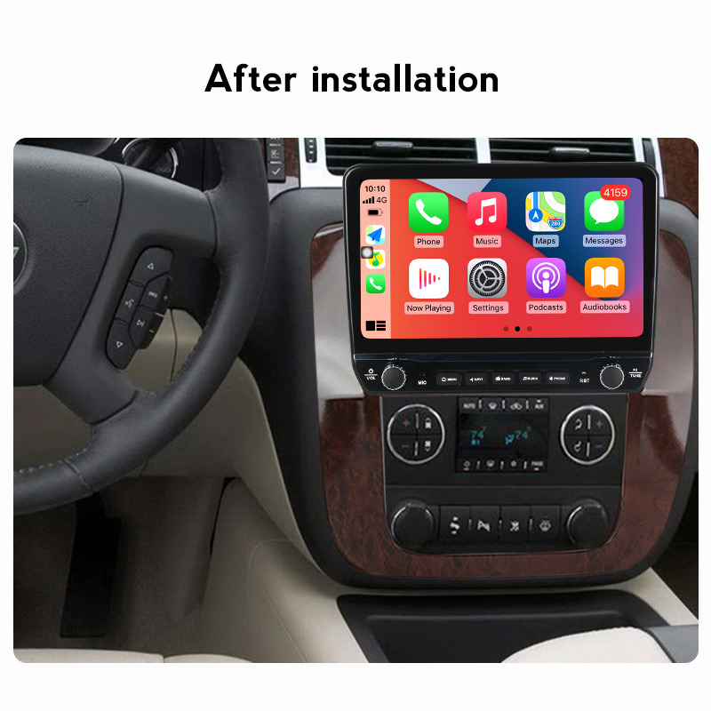 Navigatie dedicata Tahoe 2012 cu butoane rotative model 2024, 9 Inch, 2GB RAM 32GB ROM, Quadcore, Android 13, WiFi, Bluetooth, Magazin Play [3]