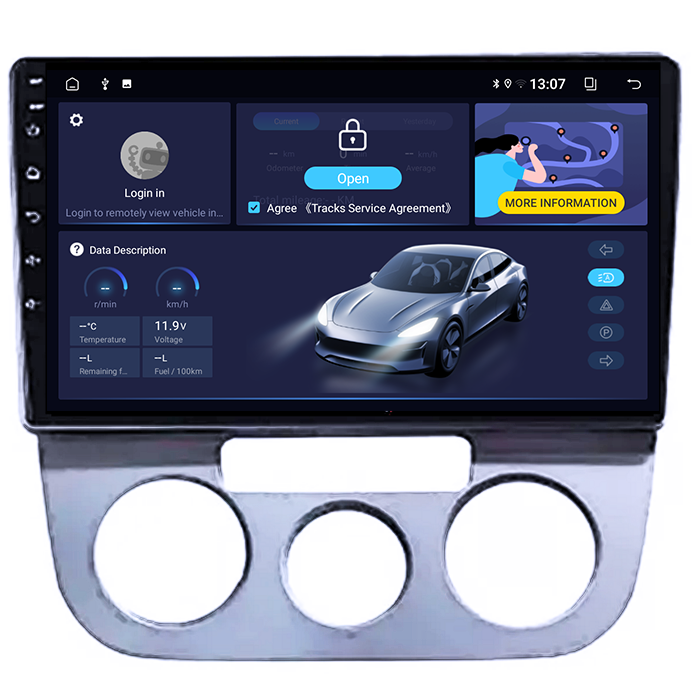 (Resigilata) Navigatie dedicata VW Jetta5 2005-2010 si Golf 5, 2GB RAM 32GB ROM, Quad Core, Display 10" IPS Full HD, Carplay, Android 14, Bluetooth, Magazin Play, Suport camere AHD [6]