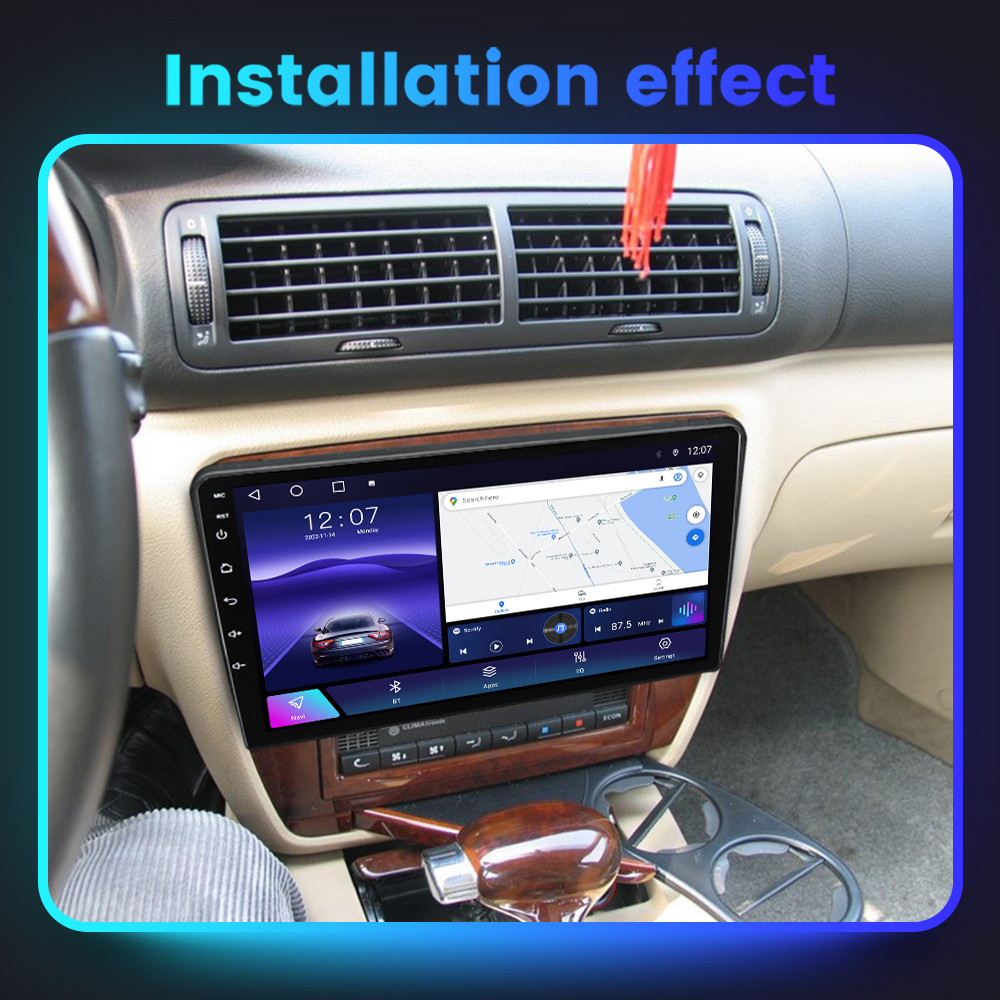 (Resigilata) Navigatie dedicata VW Passat B5 1996-2005, Android 14, Wireless Carplay si Android auto 2GB RAM 32 ROM, Display IPS, 9 inch, Microfon Extern [4]