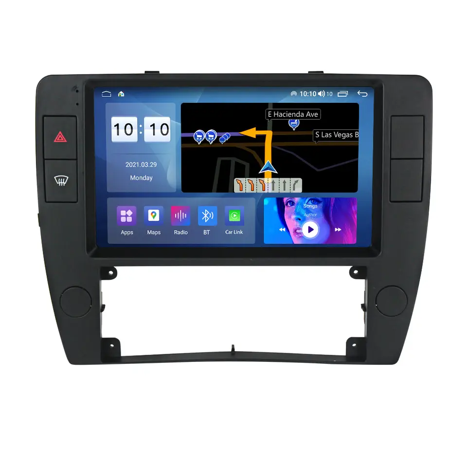 (Resigilata) Navigatie dedicata VW Passat B5 2000-2005,2GB RAM 32GB ROM, Quad Core, Display 9" IPS Full HD, Carplay, Android 14, Bluetooth, Magazin Play, Suport camere AHD [2]