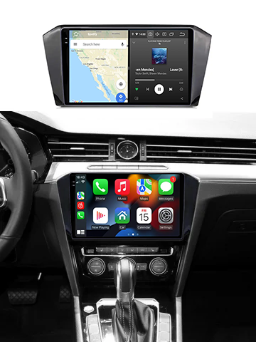 Navigatie dedicata VW Passat B8 2006+, 12GB RAM 256GB ROM, Android 14, Rezolutie 2K, Display QLED, 10", DSP, Carplay, Android Auto, Internet, Youtube, Waze, Wi Fi, USB [4]