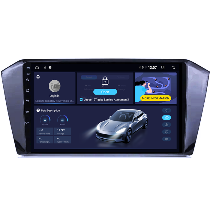 (Resigilata) Navigatie dedicata VW Passat B8 2015-2018, 2GB RAM 32GB ROM, Quad Core, Display 10.1" IPS Full HD, Carplay, Android 14, Bluetooth, Magazin Play, Suport camere AHD [4]