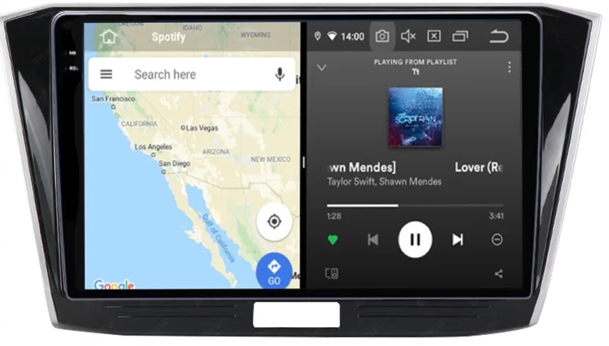 Navigatie dedicata VW Passat B8 2015-2018, 12GB RAM 256GB ROM, Android 14, Rezolutie 2K, Display QLED, 10", DSP, Carplay, Android Auto, Internet, Youtube, Waze, Wi Fi, USB [3]