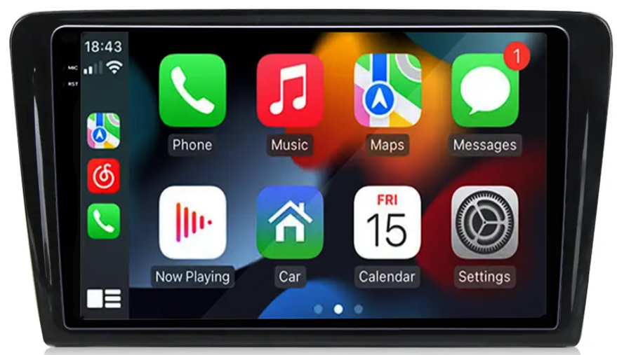 Navigatie dedicata VW Santana 2013-2017, 12GB RAM 256GB ROM, Android 14, Rezolutie 2K, Display QLED, 9", DSP, Carplay, Android Auto, Internet, Youtube, Waze, Wi Fi, USB [3]