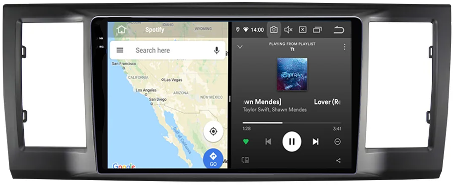 Navigatie dedicata VW T6 2016-2019, 12GB RAM 256GB ROM, Android 14, Rezolutie 2K, Display QLED, 9", DSP, Carplay, Android Auto, Internet, Youtube, Waze, Wi Fi, USB [2]