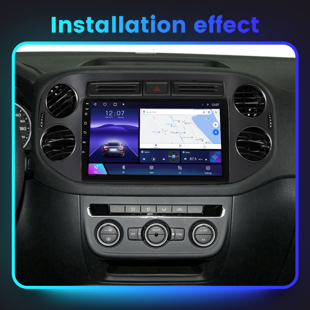 (Resigilata) Navigatie dedicata VW Tiguan 2007-2016, Golf 5/6+, 2GB RAM 32GB ROM, Quad Core, Display 9" IPS Full HD, Carplay, Android 14, Bluetooth, Magazin Play, Suport camere AHD [13]