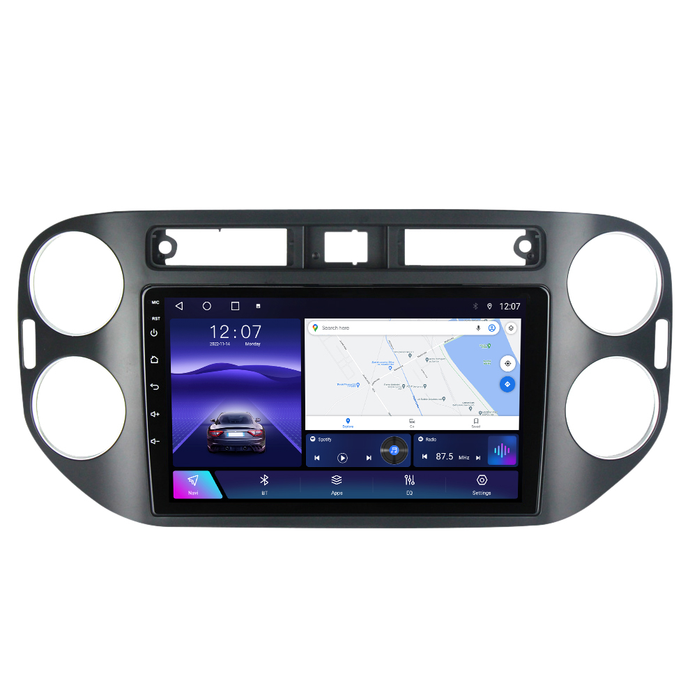 (Resigilata) Navigatie dedicata VW Tiguan 2007-2016, Golf 5/6+, 2GB RAM 32GB ROM, Quad Core, Display 9" IPS Full HD, Carplay, Android 14, Bluetooth, Magazin Play, Suport camere AHD [4]