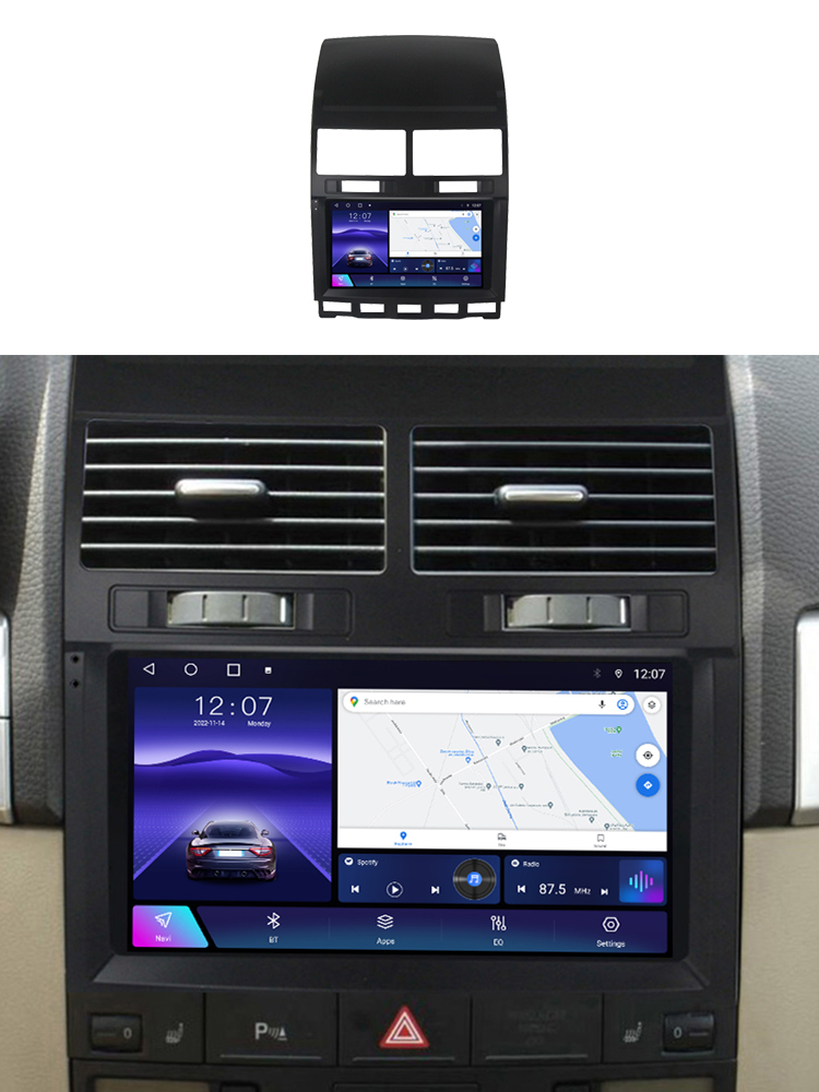 Navigatie dedicata VW Touareg 2002-2010, 12GB RAM 256GB ROM, Android 14, Rezolutie 2K, Display QLED, 9", DSP, Carplay, Android Auto, Internet, Youtube, Waze, Wi Fi, USB [4]